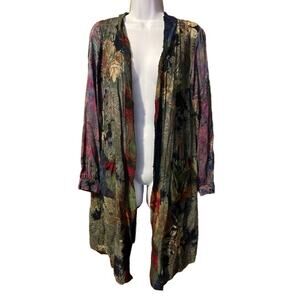 Floral Kimono with Pockets